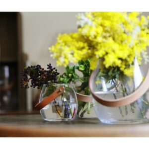 HOLMEGAARD DESIGN WITH LIGHT Pot Clear 6.3 inch